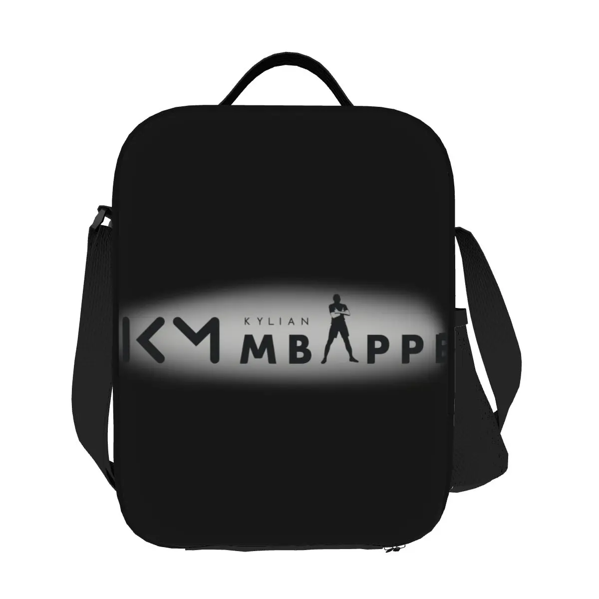 Custom Mbappes Logo KM Football Soccer Star Portable Lunch Box per Thermal Cooler Food Insulated Lunch Bag Office Work