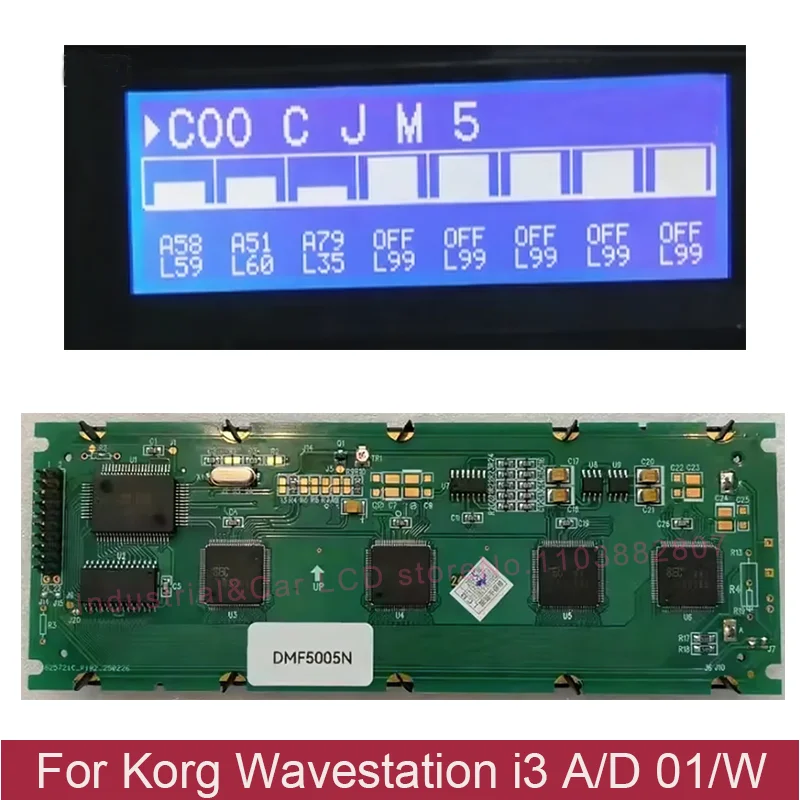 Compatible New LCD Display Screen For Korg Wavestation i3 A/D 01/W FD O1/W 01W FD LCD Display Screen Monitor