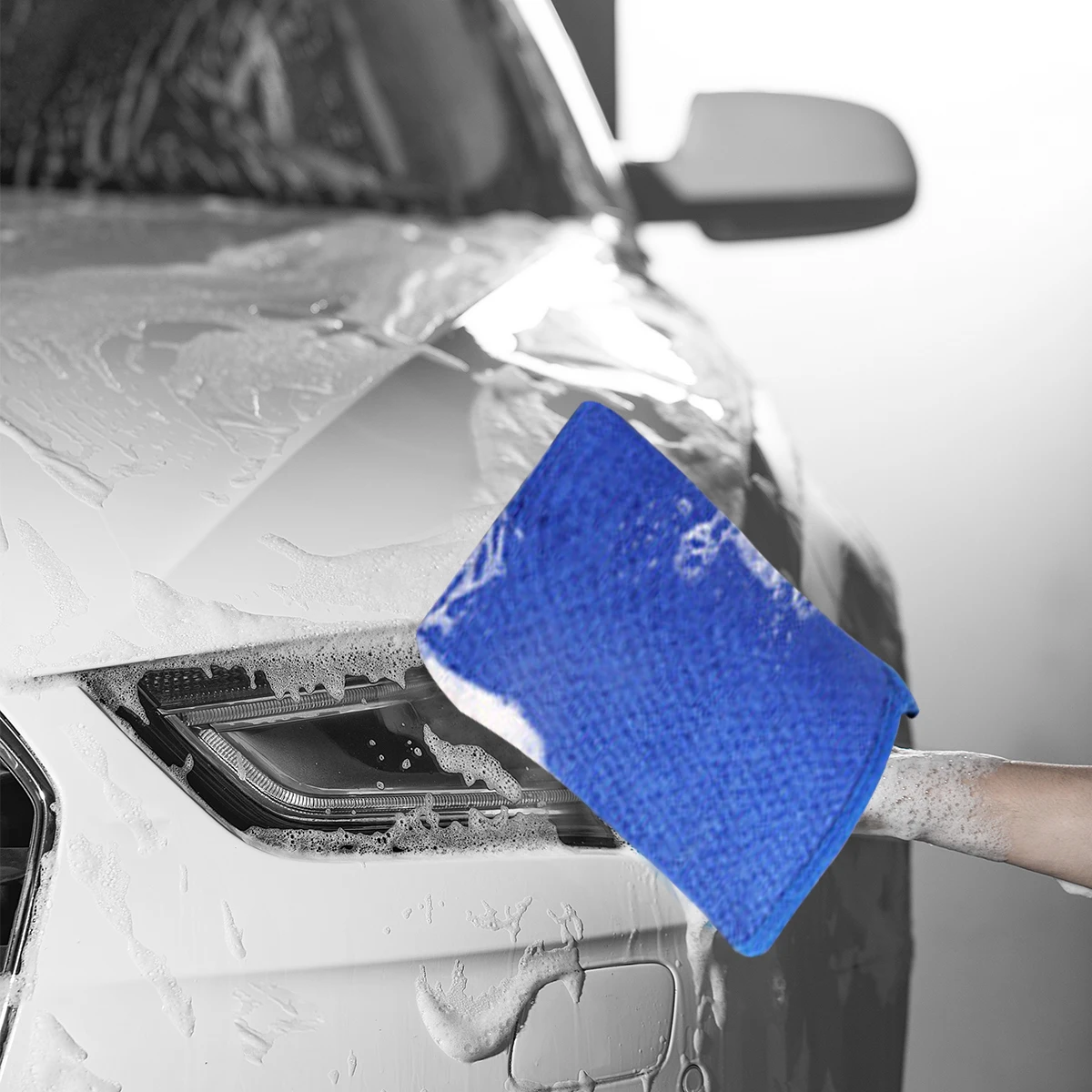 

2Pcs Useful Design Magic Clay Bar Mitt for Car Wash Microfiber Detailing Towel Pad Auto Care Cleaning Accessory