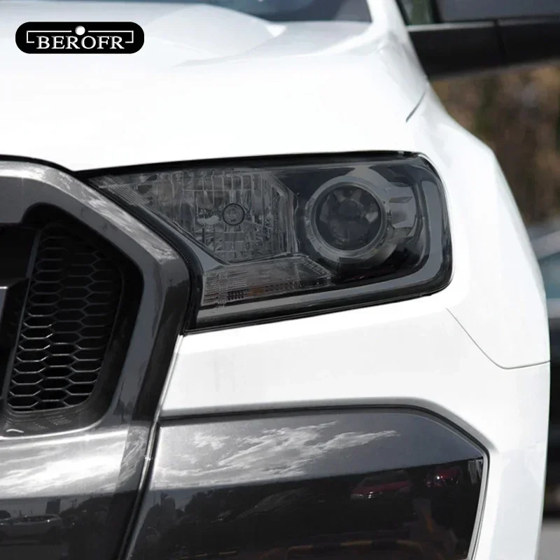 لفورد رينجر Wildtrak رابتور 2015-الحاضر سيارة العلوي تينت الأسود طبقة رقيقة واقية شفافة ملصق من البولي يوريثان الملحقات