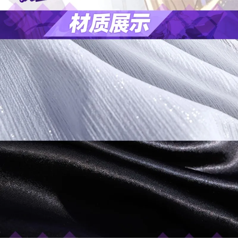 AHonkai Star Rail The Herta disfraz de Cosplay gótico conjunto de vestido de Anime traje de personaje oscuro Sexy Halloween juego de rol Navidad Cos