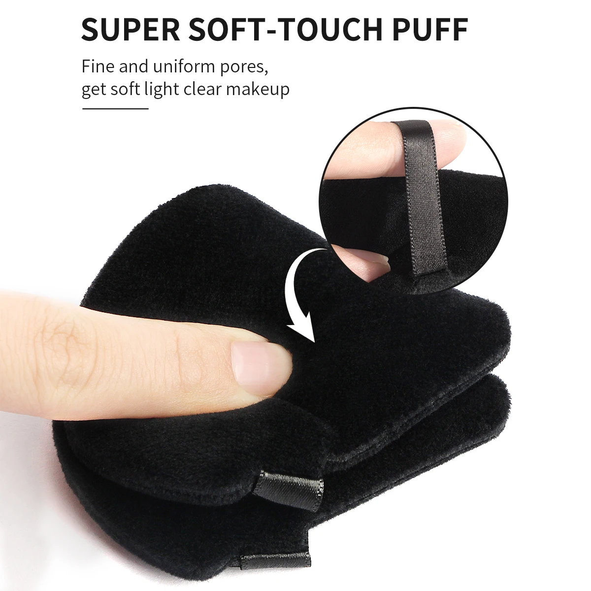 MAANGE 50-teiliges Make-up-Pinsel-Set, 30-teiliges Make-up-Pinsel mit Dreieck, Puderquaste, Beauty-Ei für Puder, Foundation, gemischte Schönheitswerkzeuge