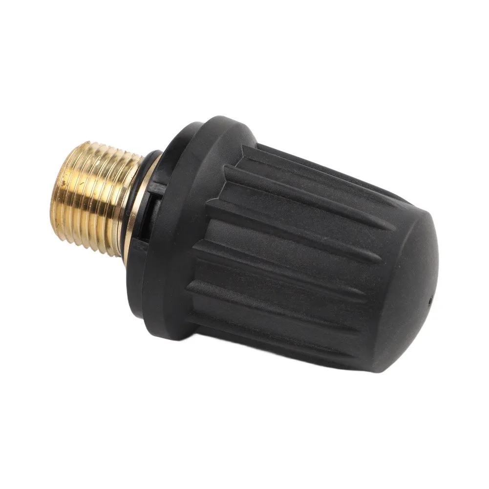 Brass Safety Valve Steam Cleaner Cap For Steam Cleaner Maintenance Gold Black Steam Cleaner Robust Construction