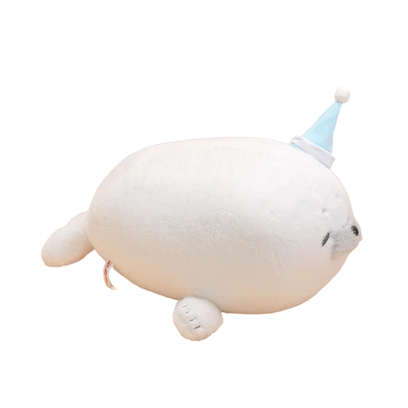 Мягкая плюшевая игрушка-подушка в виде морского животного Kawaii: милый морской лев, подарок на день рождения для мальчиков и девочек