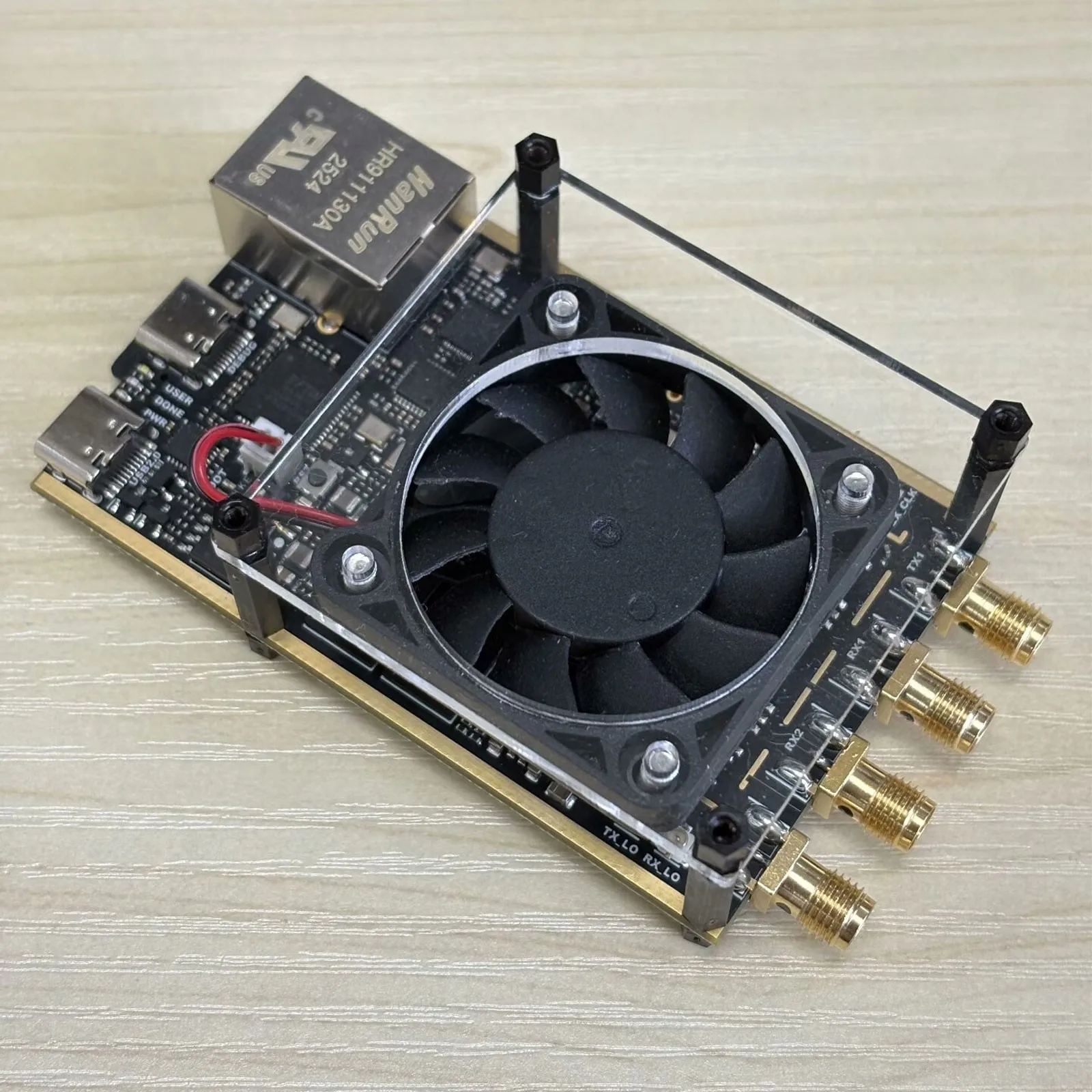 

Wishcolor Professional Version 70MHz-6GHz 7020+AD9361 SDR Development Board with Power Amplifier for Pluto SDR