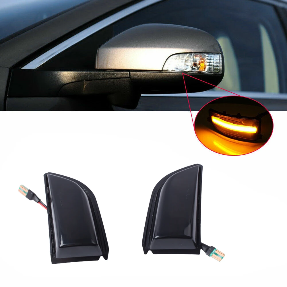 For Volvo S60 S40 C30 C70 V40 V50 V70 rearview mirror sequence direction indicator LED dynamic turn signal light