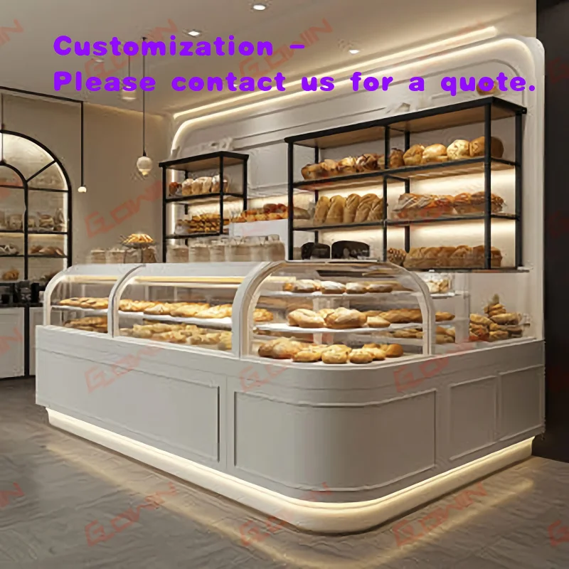 

custom.Bakery Display Cabinet Custom Size Countertop Bakery Display