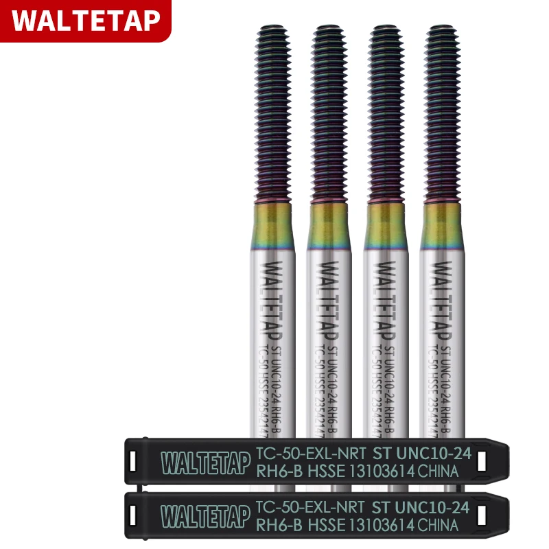 WALTETAP HSSE-M42 JIS grifo formador de rollo de inserción estándar STI ST UNC 4-40 6-32 8-32 10-24 1/4 UNF 10-32 grifos de rosca de tornillo de máquina