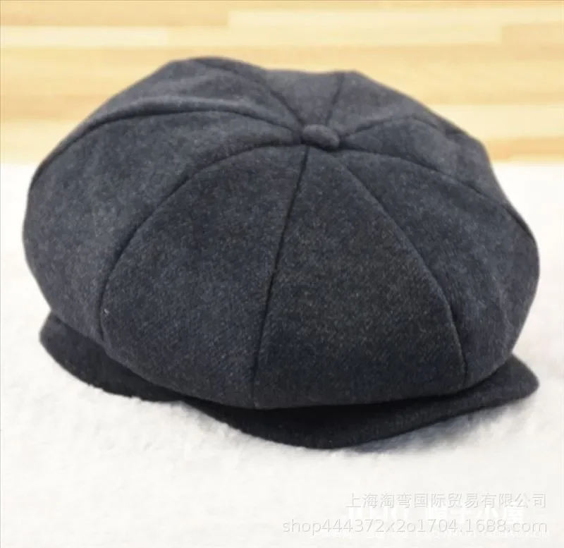 Oohmy Männer klassische Newsboy Gatsby Hut für kleinen Kopf und großen Kopf Oversize Plus Size Blend Wolle Vintage Flat Ivy Cabbie Cap Geschenke – Detail 14