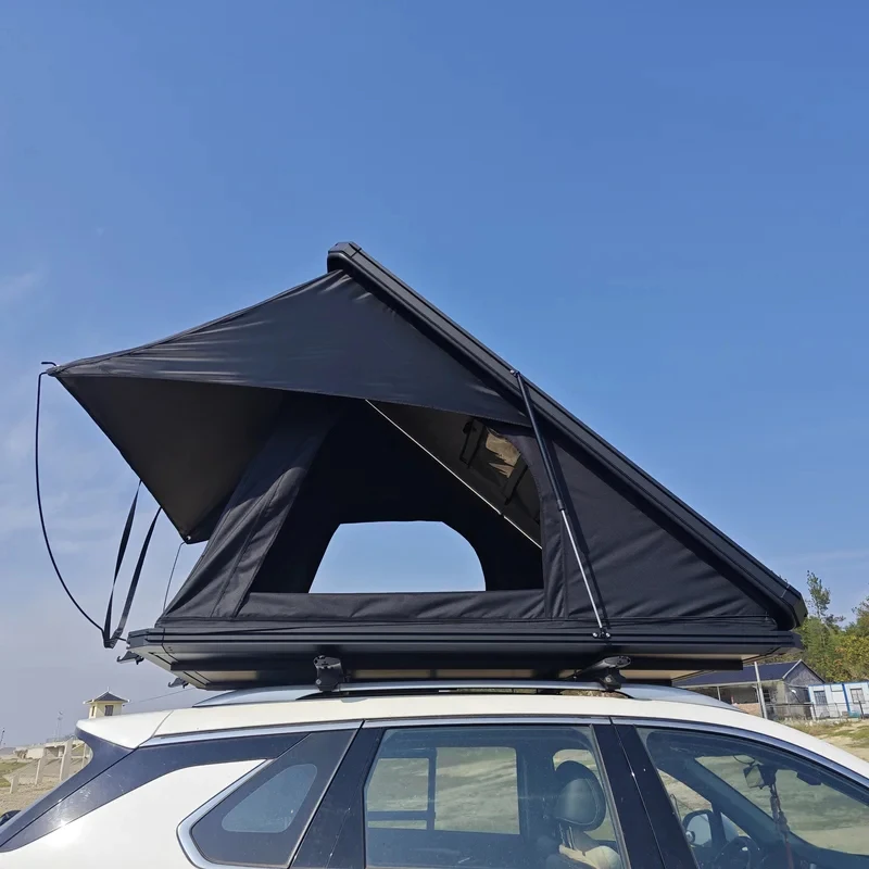 

Self-Driving SUV Hard Aluminium Double Layer Roof Top Tent Can Rear Awning with One Bedroom Structure