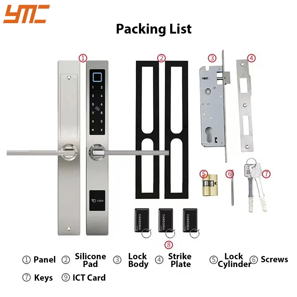 WiFi Standalone Access Card System Touch-Screen RFID Keypad Reader Waterproof Security Door Biometric Access Control