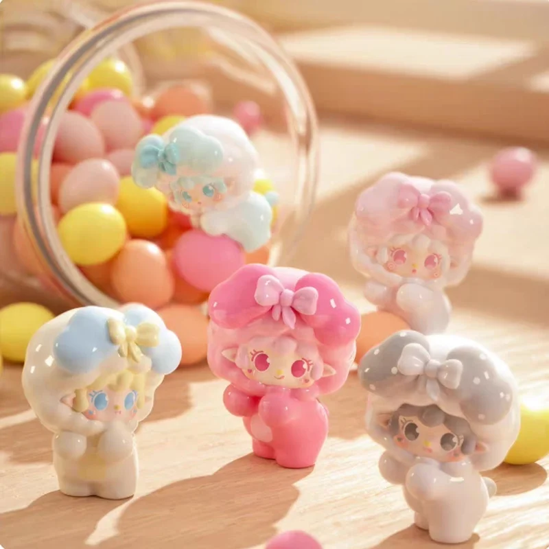 

New Mini Yooki Sugar Series Cute Blind Box Action Figure Toy Kawaii Dolls Mystery Box Children Birthday Girl Gift Ornament