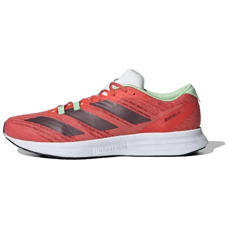 adidas Adizero RC 5 Running Shoes Unisex Low-top Black/Red/Green Sneakers shoes IE3708