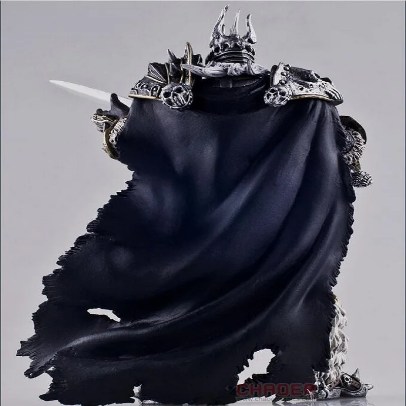 شخصية لعبة Wow Fall Of The Lich King، شخصية Arthas Menethil، تمثال PVC، نموذج قابل للجمع، هدية للأطفال، 15 سم
