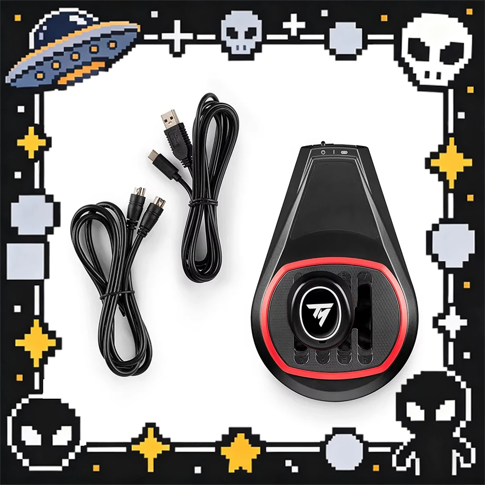 

Игровой симулятор переключения передач THRUSTMASTER TH8S с 14-ступенчатой коробкой передач, высокоточным откликом, совместимый с ПК