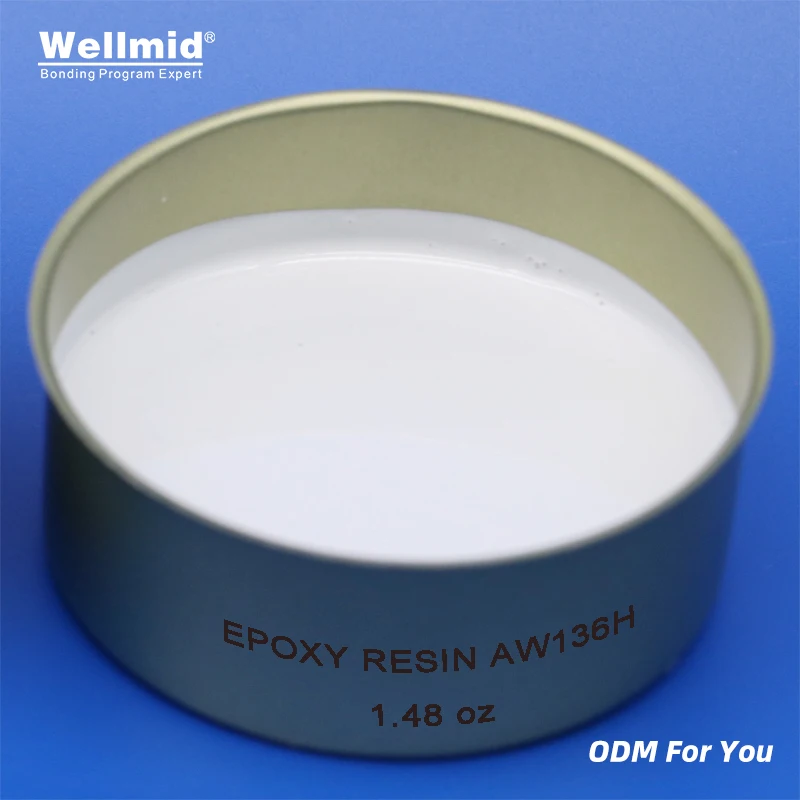 ARALDITE AW136H Cas.25068-38-6 White epoxy resin with HARDENER HY991 994 HY997 Multiple fluid states and color for 2K adhesive