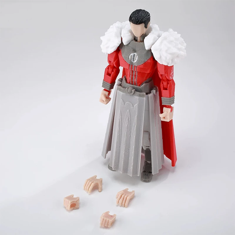 3D Printed Dummy 13 Invincible Boy Titan Model Multi-jointed Movable Action Figure Desktop Ornament Animation Model For Kids Fan image 3