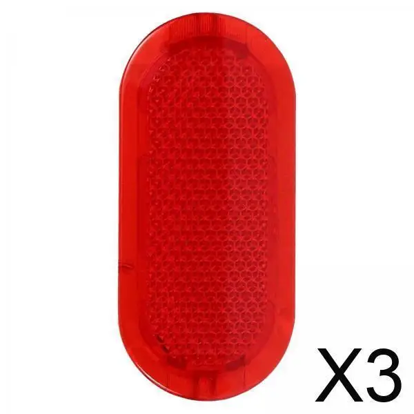 

Red Door Panel Warning Reflector Plastic Interior Light Insert Repair Parts for VW Polo Touran
