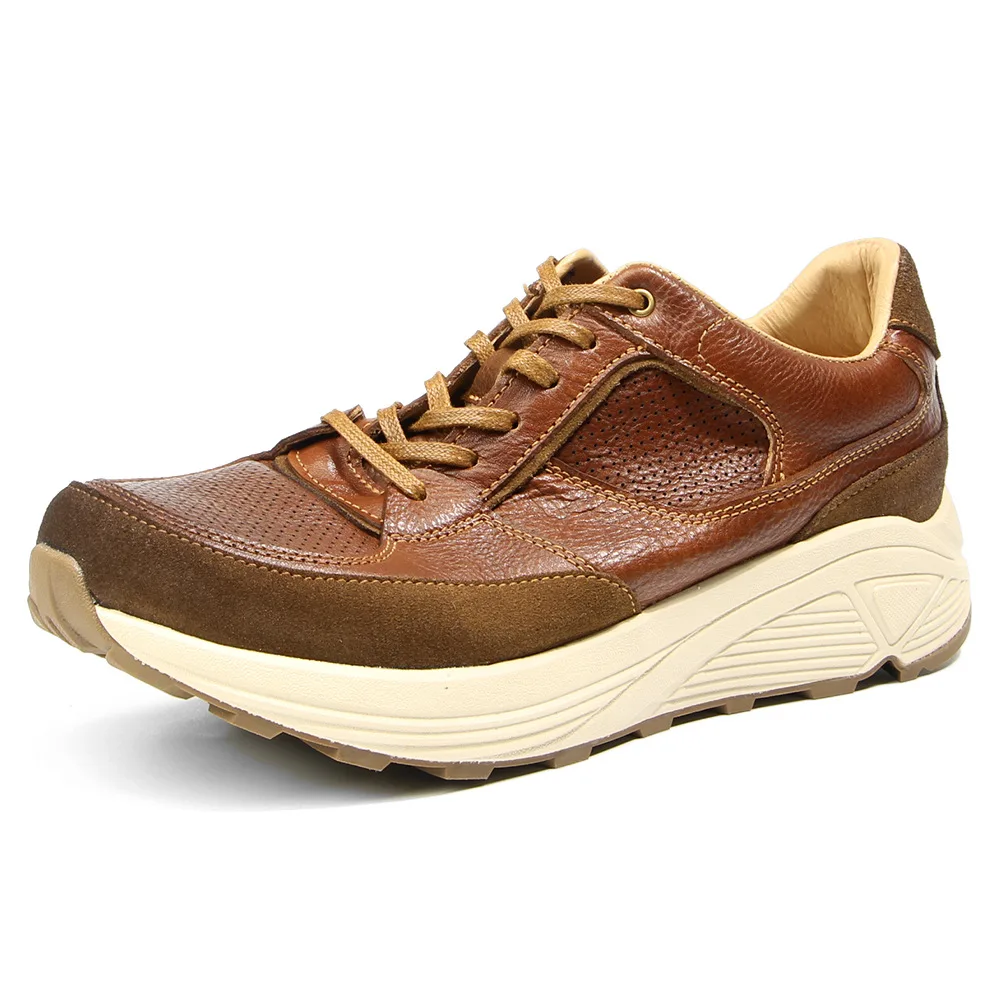 

YETTIES Ретро оригинальные кожаные мужские легкие кроссовки для отдыха модная и модная мужская обувь