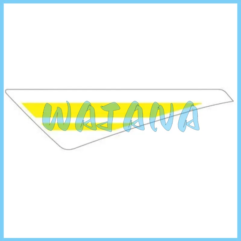 Kd150-u1 Front Upper Fender Left / Right Decal (bright Yellow/skin Texture Material) 1210312-558000 / 1210312-559000