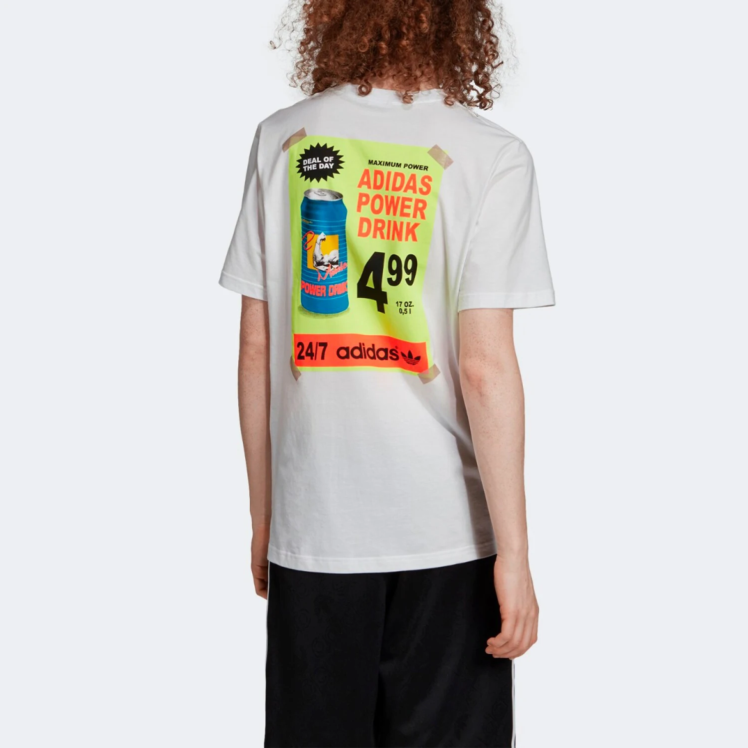 Adidas genuine 19 clover BODEGA POSTER T men's short sleeved top ED7066
