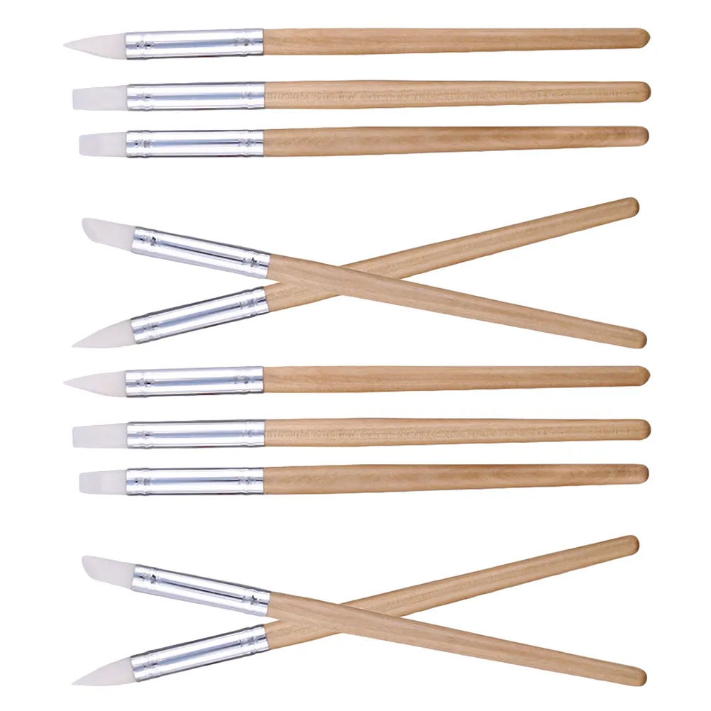10 pcs Painting DIY Art Set Halloween Christmas New Year Clay Sculpt Tool Clay Sculpt Tools Clay Sculpting Tool Silicone