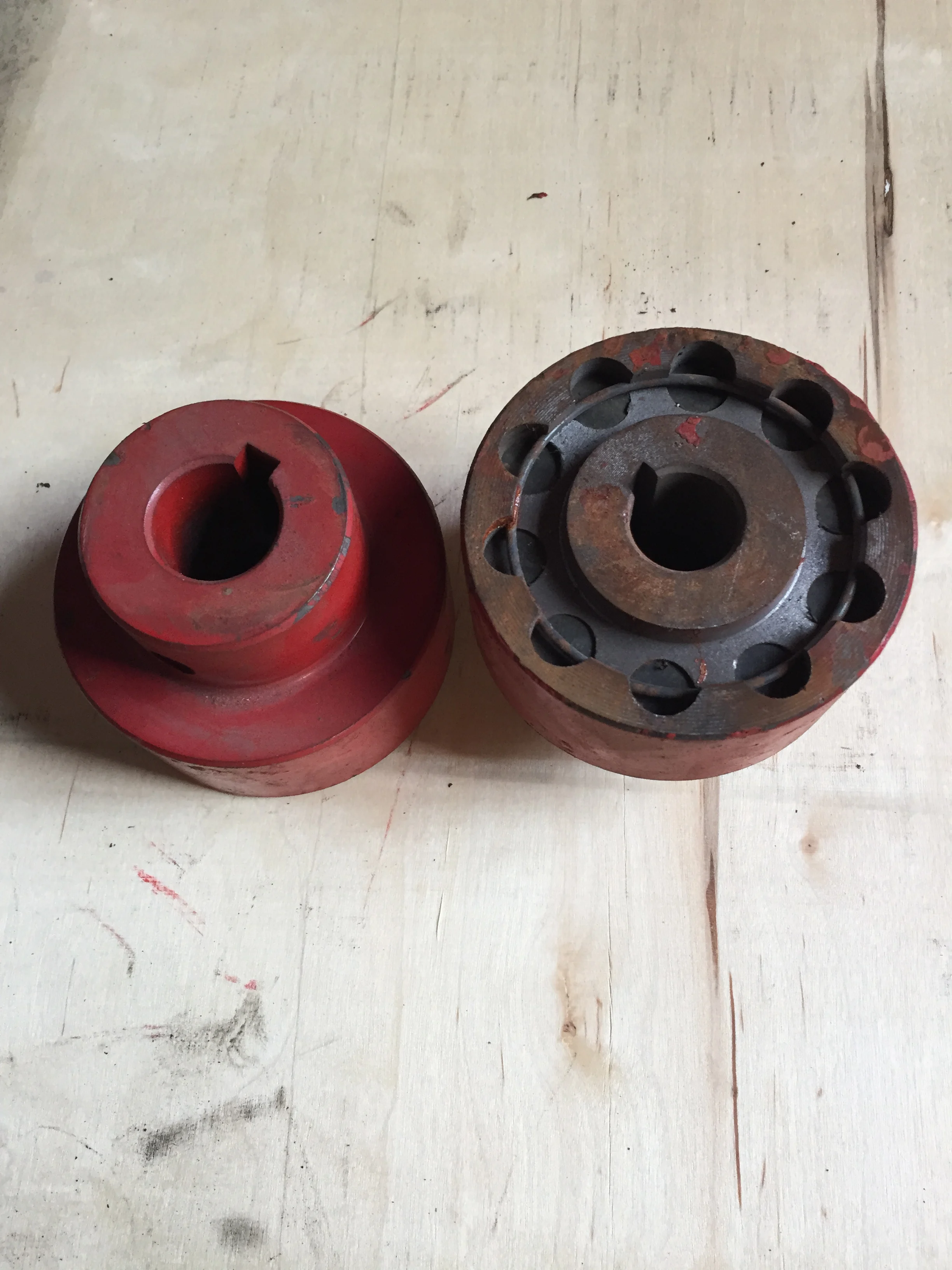 Acoplamiento flexible del eje de las piezas de la bomba de los acoplamientos del motor de la bomba hidráulica