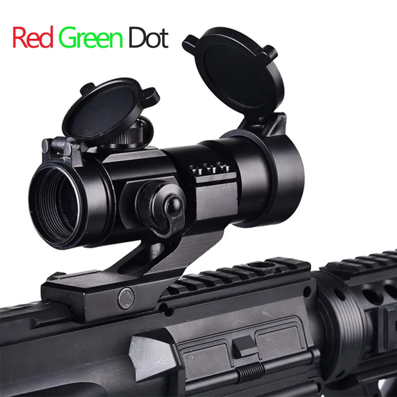 

Tactical Green Red Dot Sight Optics Reflex Riflescope Hunting Scopes Fit 20mm Picatinny Rail Cantilever Mount 5 Brightness