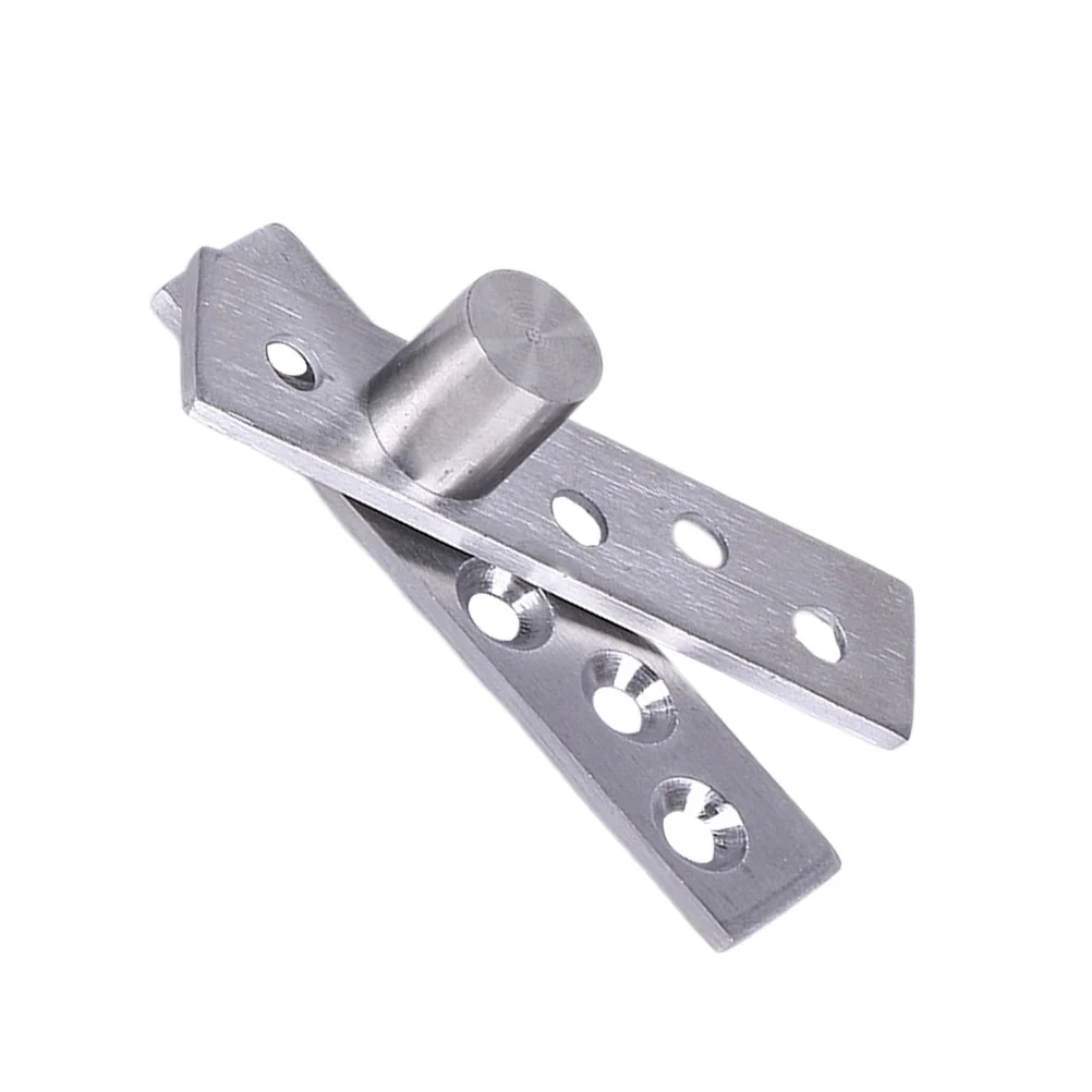 

1Pcs Stainless Steel Door Pivot Hinge 360 Degree Rotation Size Down Shaft Suitable for Wooden Aluminum Frame Doors