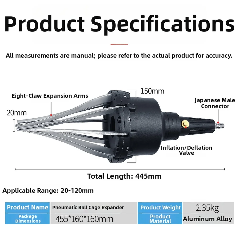 Outil d'expansion de cage à billes pneumatique : Outils électriques et accessoires d'outils manuels faciles, efficaces et pour la réparation automobile
