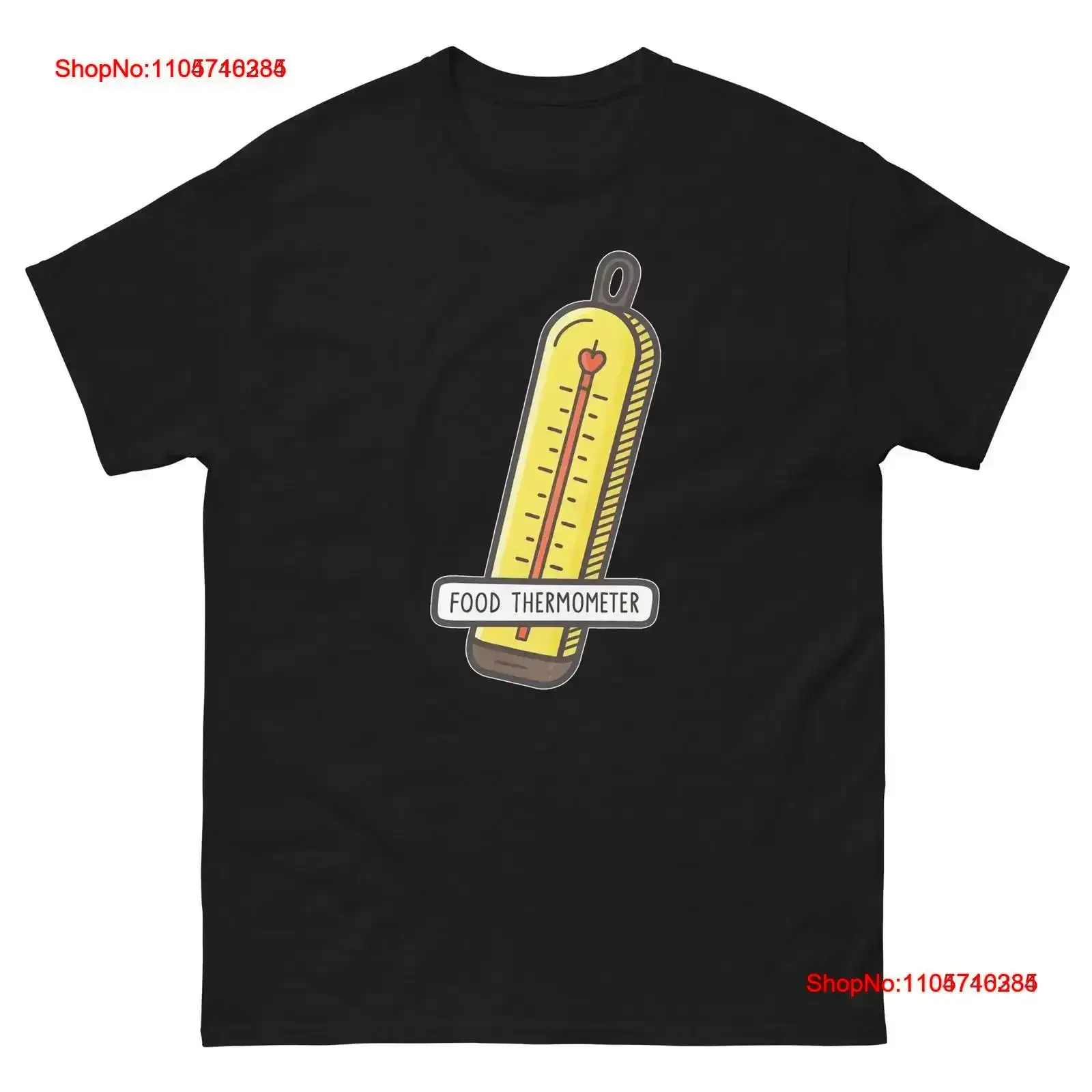 Food Thermometer Kitchen Home Cooking Culinary Utensil T Shirt vintage Washed graphic Stretched streetwear Slightly vintage