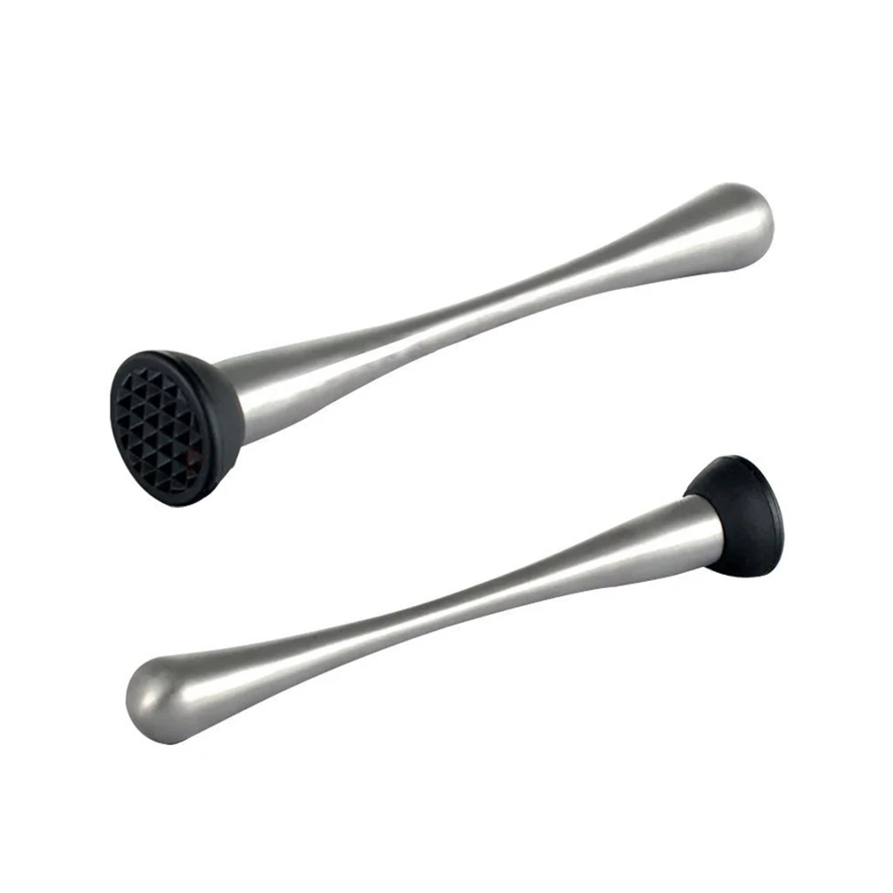 

Cocktail Bartending Set Stainless Steel Muddler Tools Mixing Spoon Silver Bar Tools Combo For Mojito Ginger Rogers
