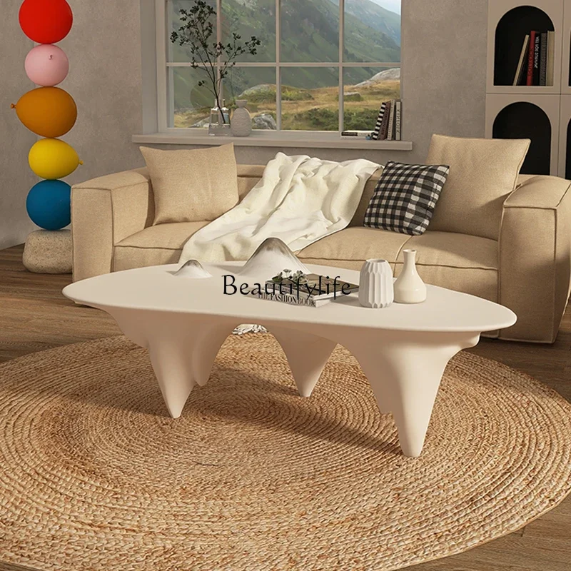 

ls 04Special-shaped coffee table living room home home quiet wind light luxury villa senior tea table