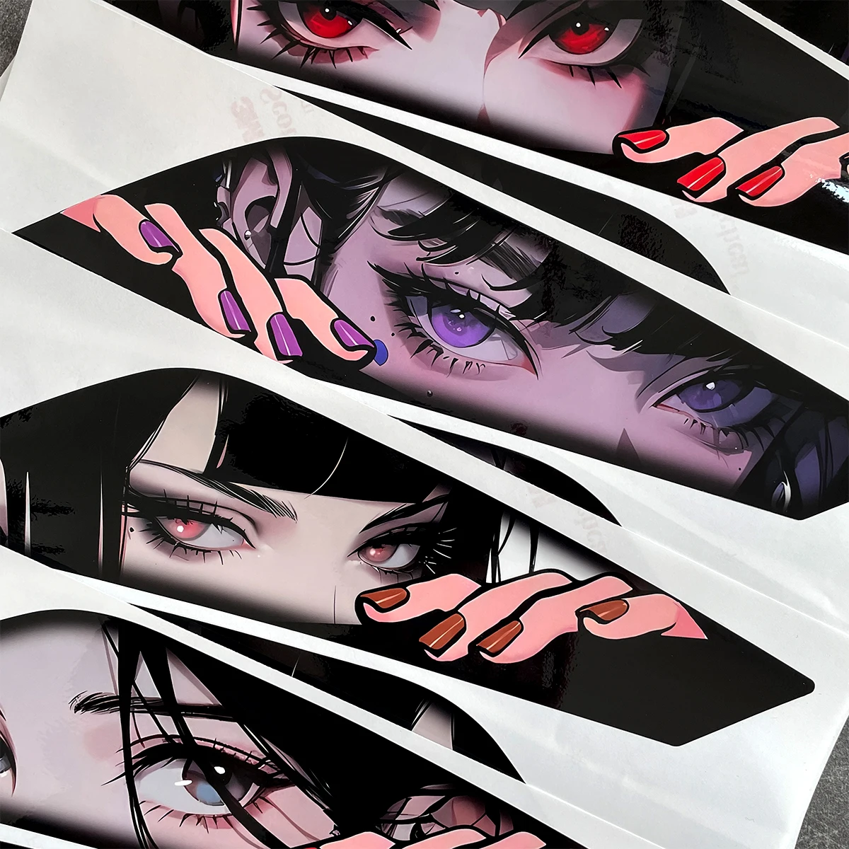 

2PCS Eye-catching Vinyl Sticker for Windscreen Protection and Scratch-resistant Wear Resistance for Voge RR660S