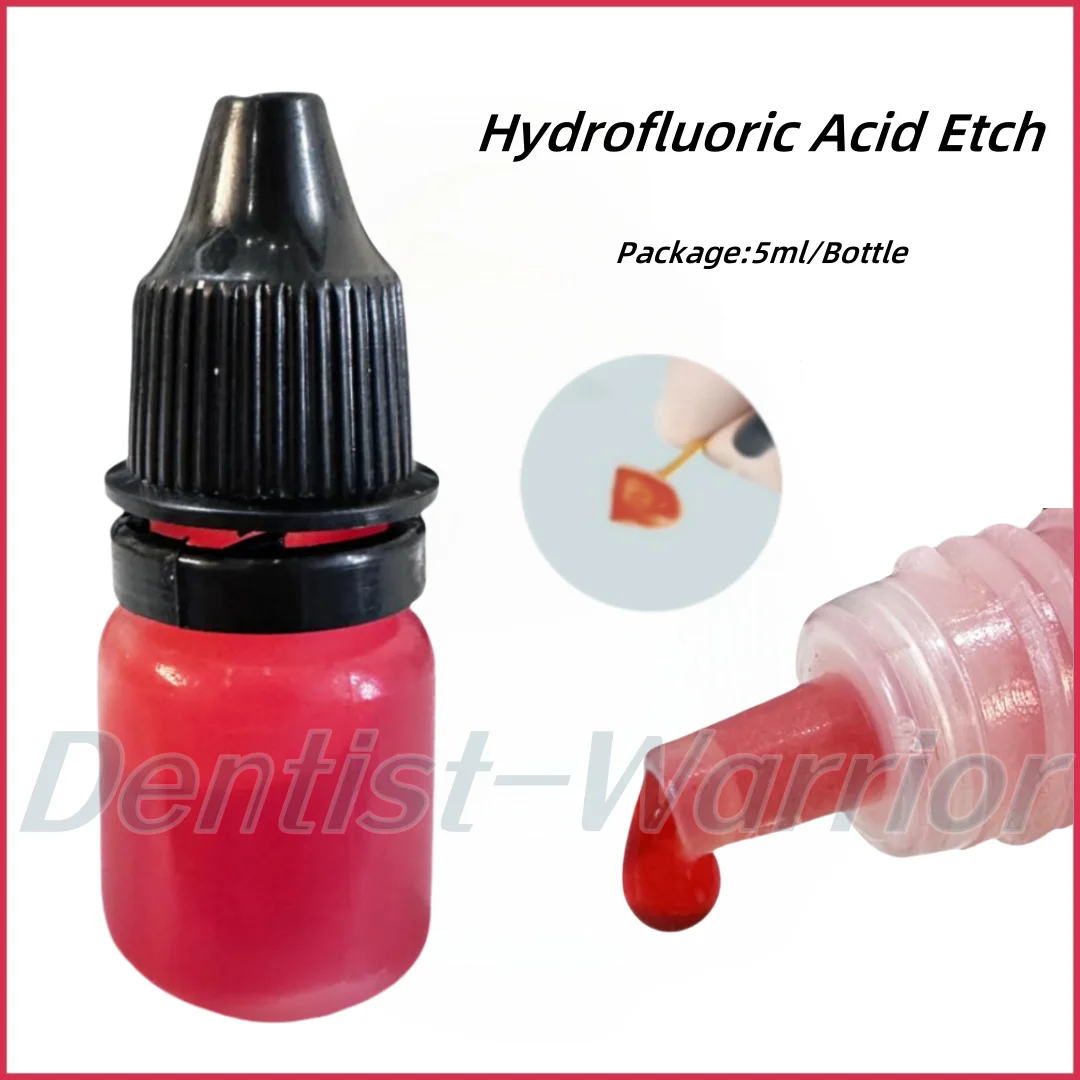 5ml Dental Ceramic Etching Gel Effectively Enhances Hydrofluoric Acid Etch Ceramic