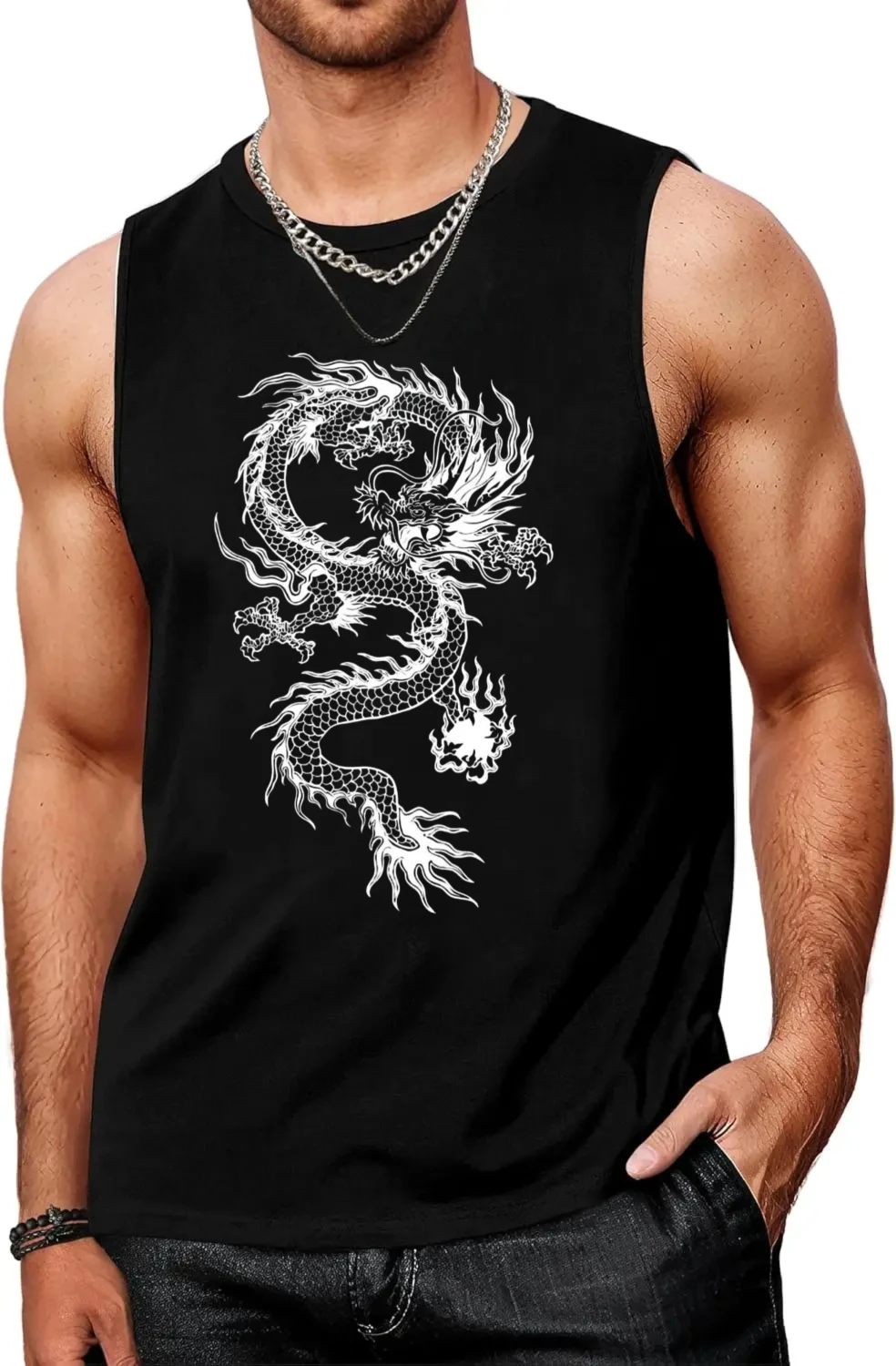 Herren Tanktop 2026 Sommer Weste Schnelltrocknend Vintage Kleidung Grafik Herrenbekleidung Bedruckt Einfarbig Y2k Tops Tank Man Tops