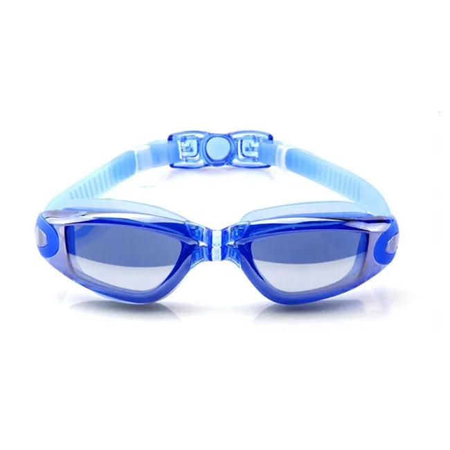 Hot Sale Professional Fashion Design Adult Silicone Anti Fog Swimming Glasses