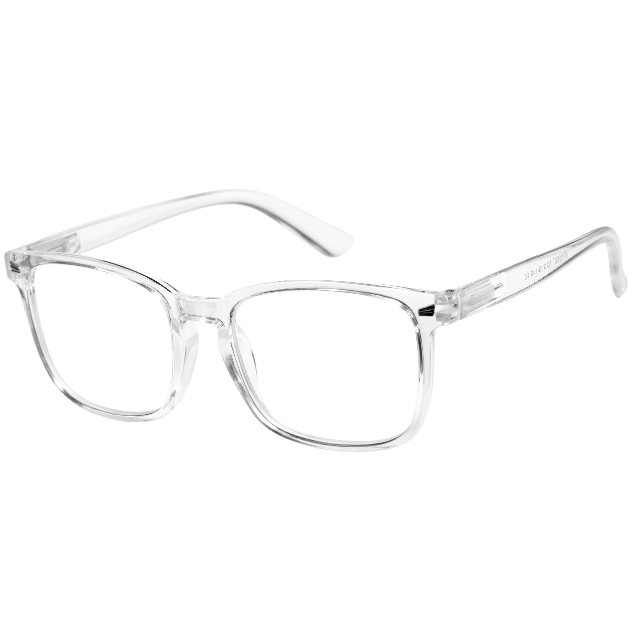 Gafas de luz azul con enfoque automático, gafas de lectura antifatiga con bisagras de resorte, monturas unisex de gran tamaño, 2 uds.