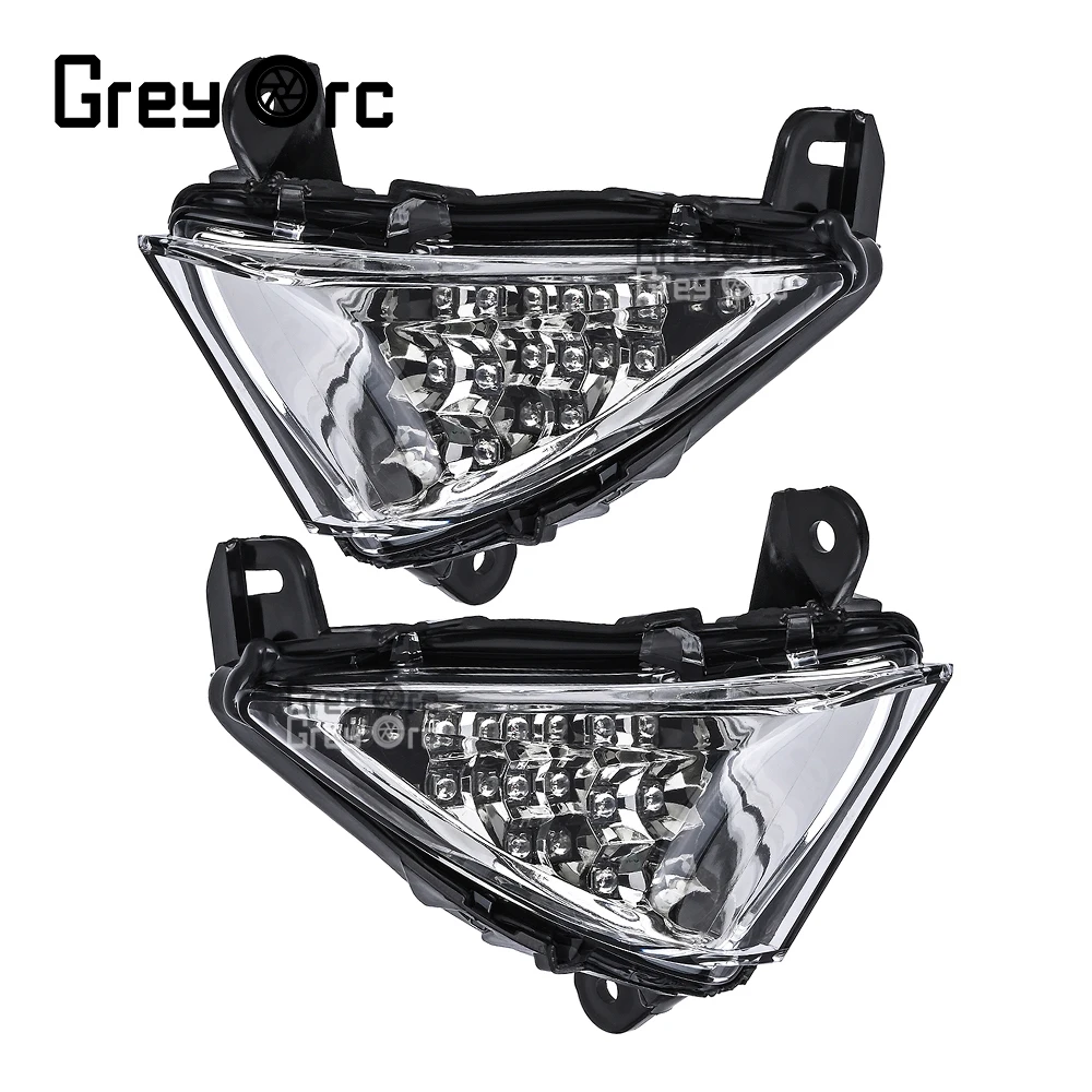 Motorcycle LED Front Turn Signal Indicator For Kawasaki ZX-10R 2006 2007 Z1000 2007-2013 ER-6F ER-6N 2006 2007 2008 Accessories - view 2