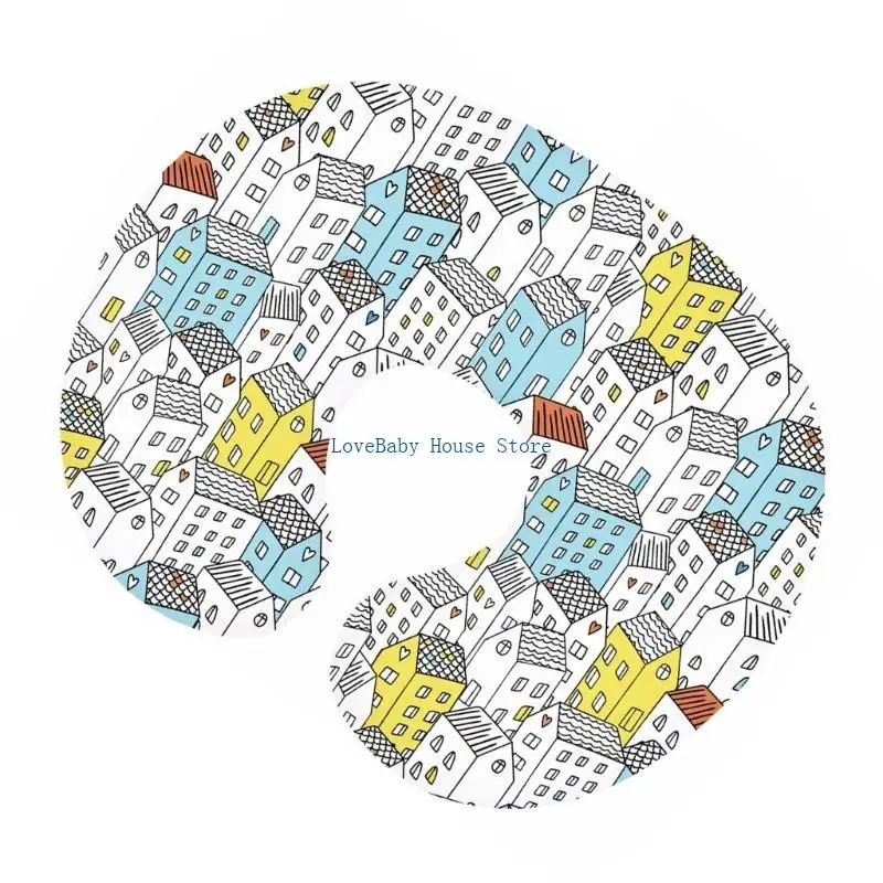 Bx0d Nursing Pillow Cover 22.8x18 นิ้วรองรับหมอนปลอกปลอกปลอก