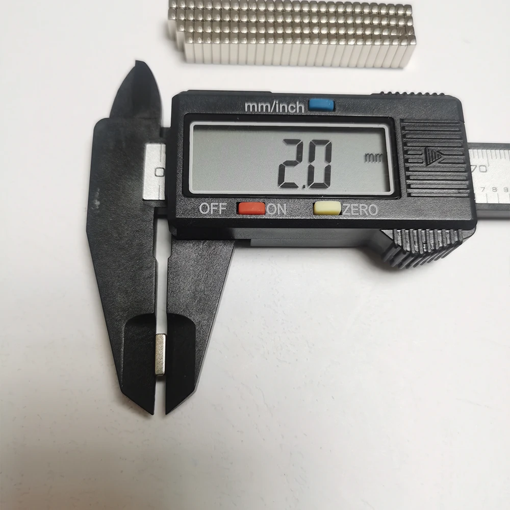 N52  8x3x2  8x3x1 6x3x2 5x2x1 3x3x0.8mm Neodymium Powerful Square Gear Rectangle Magnet tiny Standard Size Ndfeb Billboard  DIY