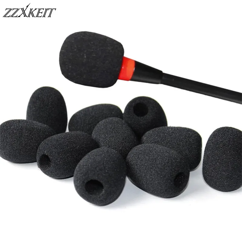 30*22*8mm Foam Headset Vervanging Microfoon Spons Covers Telefoon Headset Microfoon Microfoon voorruit Microfoon Accessoires