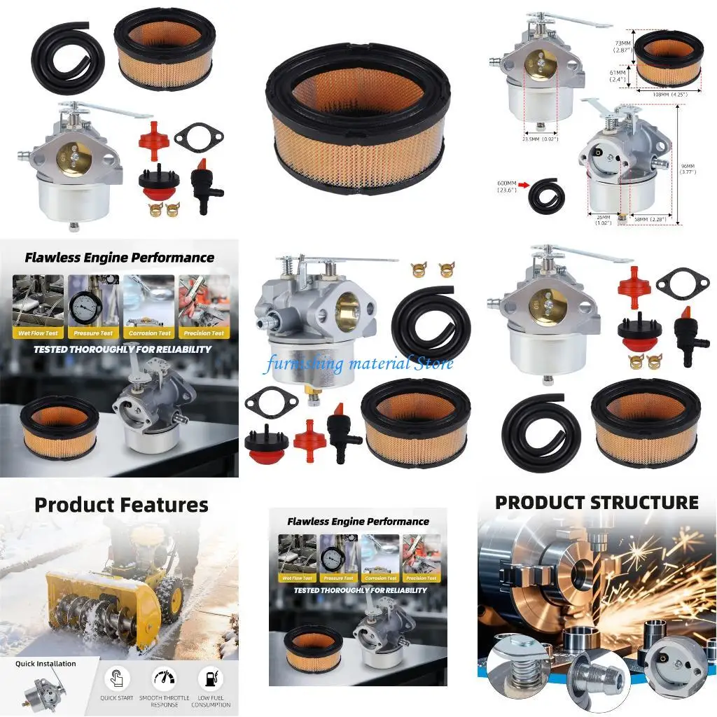 

Сильный набор для обслуживания карбюратора Y5GD с фильтром угольного шланга и монтажными кольцами для последовательного действия