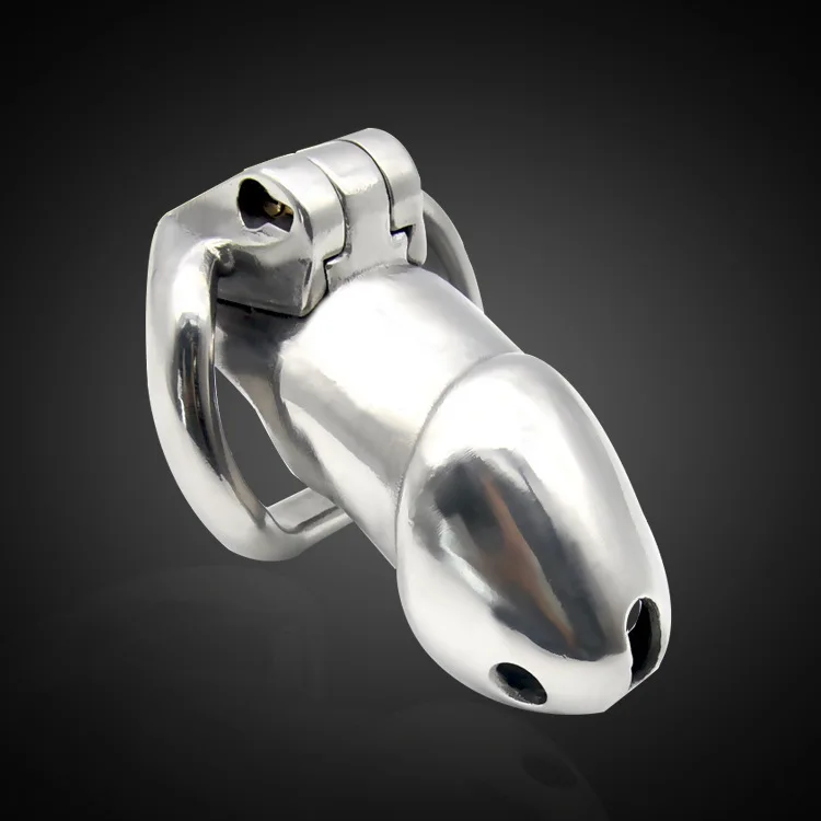 Metal Chastity Belt Penis Ring Cock Lock Bondage Delay Ejaculation Chastity Devices Scrotum Bondage Cock Cage Sex Toys For Men
