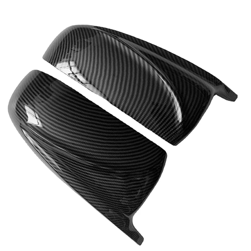 

Car Carbon Fiber Rearview Side Mirror Cover Replacement For BMW X5 E70 X6 E71 2008-2013 Side Door Rearview Cover Caps