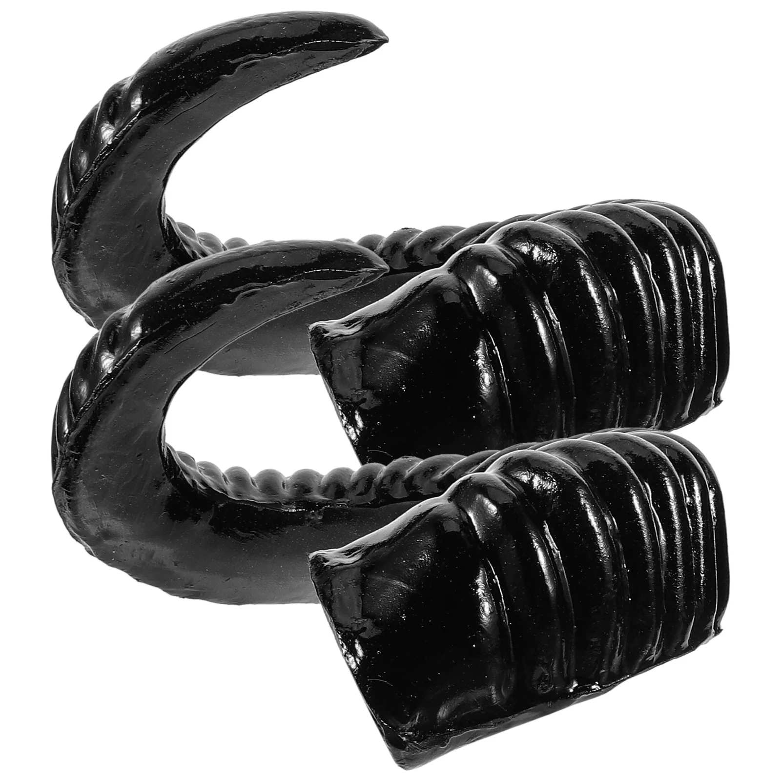

Sheep Horn Halloween Hairband Sheep Horns Black Resin Comfortable Halloween Party DIY Decor cosplay Accessories