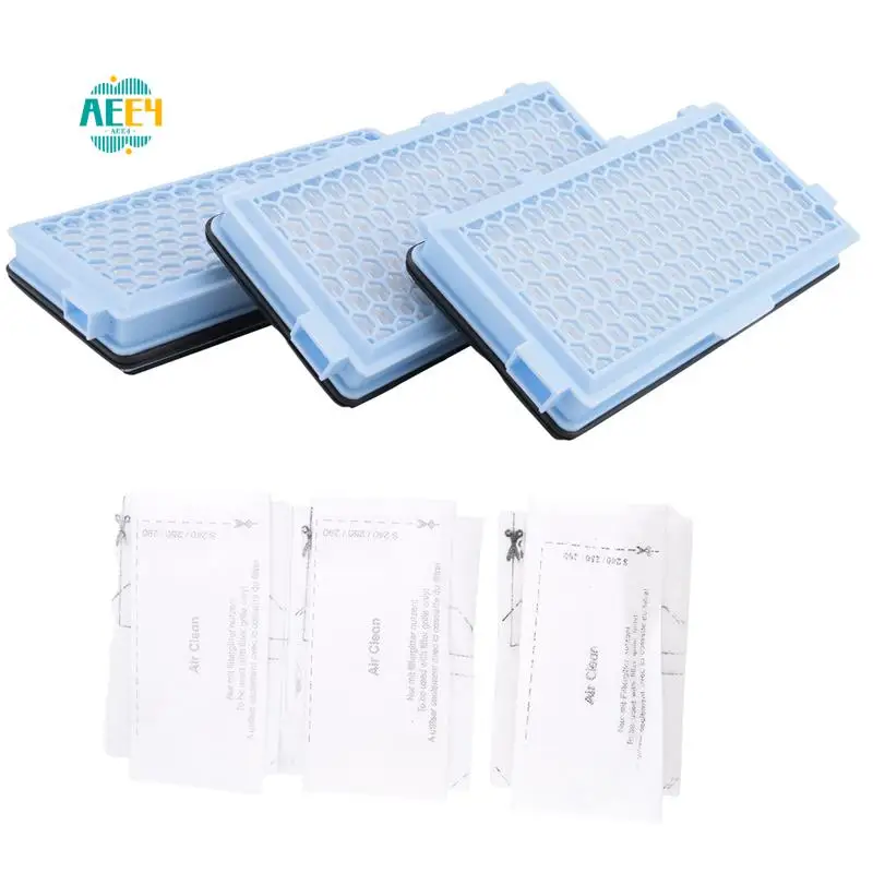 

AEE4-3X HEPA-фильтры для пылесоса Compact C1-C2 Complete C2-C3 S8340 + 3 фильтра для очистки воздуха + 3 фильтра двигателя