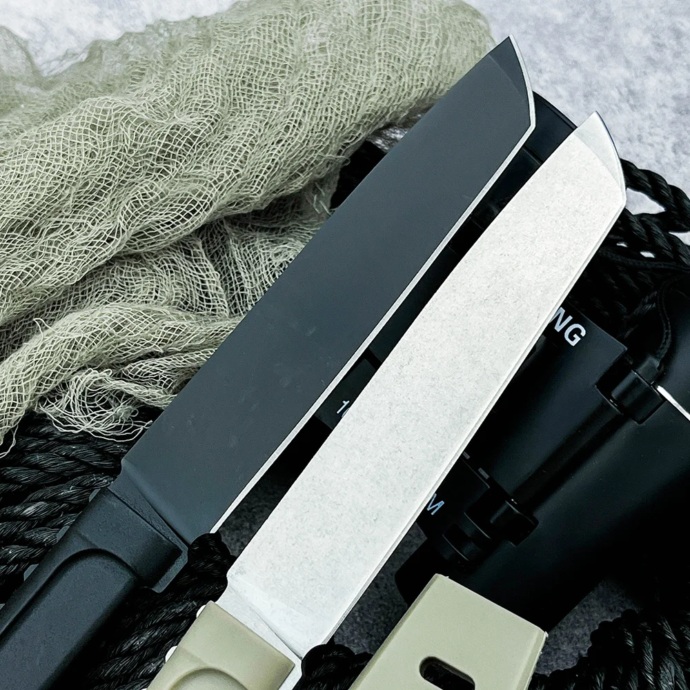 Tanto Blade Outdoor Utility Straight Knife Wilderness Exploration Backpacking Knife Jungle Climbing Picnic Portable Knives Gifts