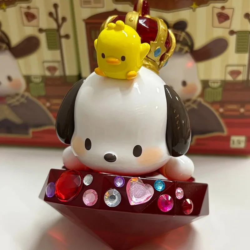 

Sanrio Pochacco Diamond Detective Series Blind Box Tide Play Desktop Ornament Peripheral Figure Toy Cute Birthday Gift Genuine