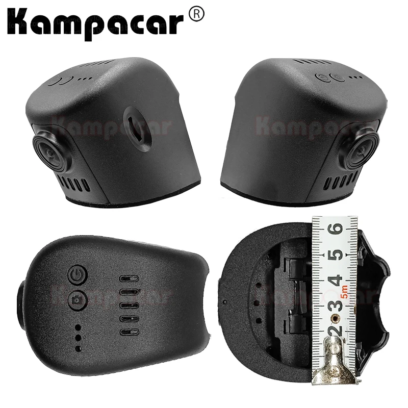 Kampacar AD07-1K 1080P Wifi Carro Dvr Câmera Dashcam Para Audi A4 8W B9 A3 A5 A6 A7 C8 Q3 Q7 Q8 Etron 2015-2024 10% Carros Dash Cam